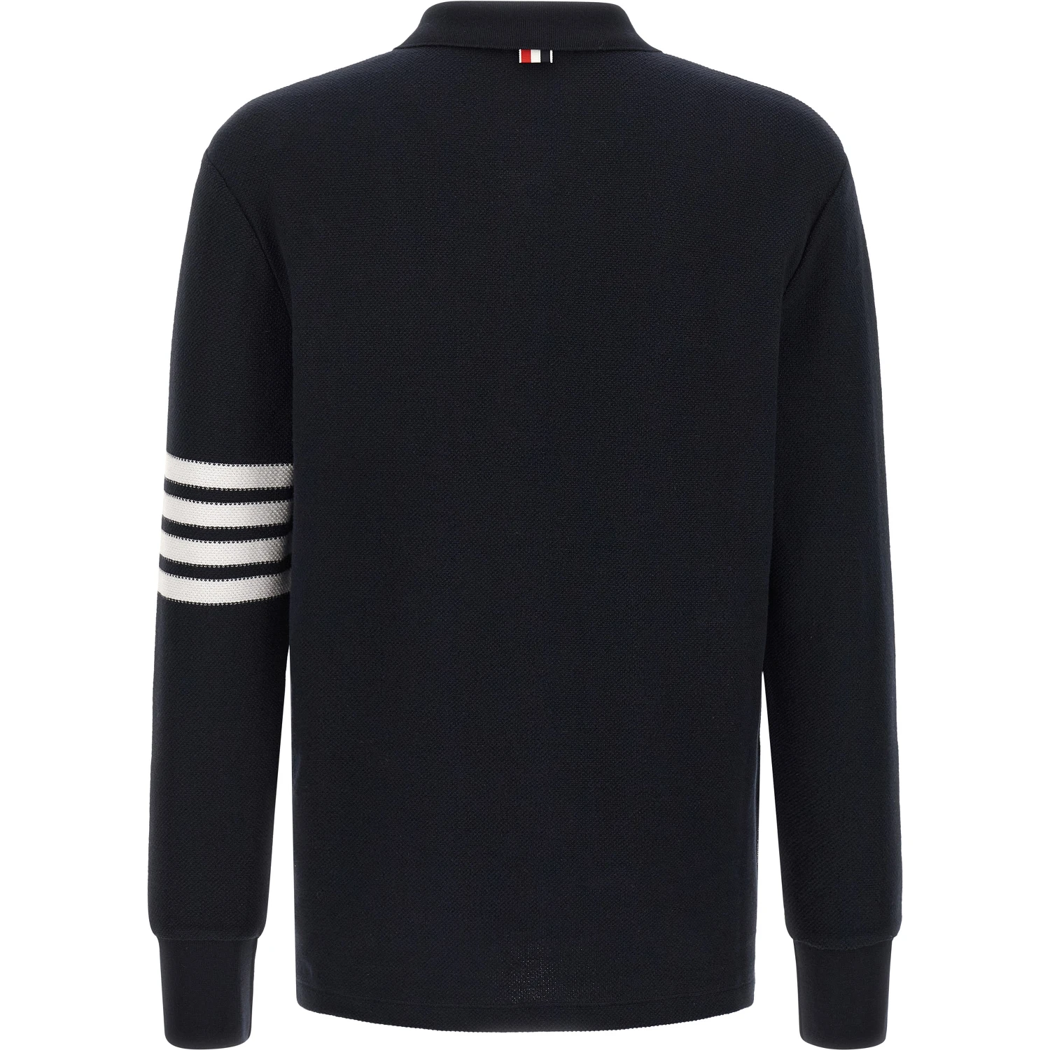 Blue Cotton Polo Shirt