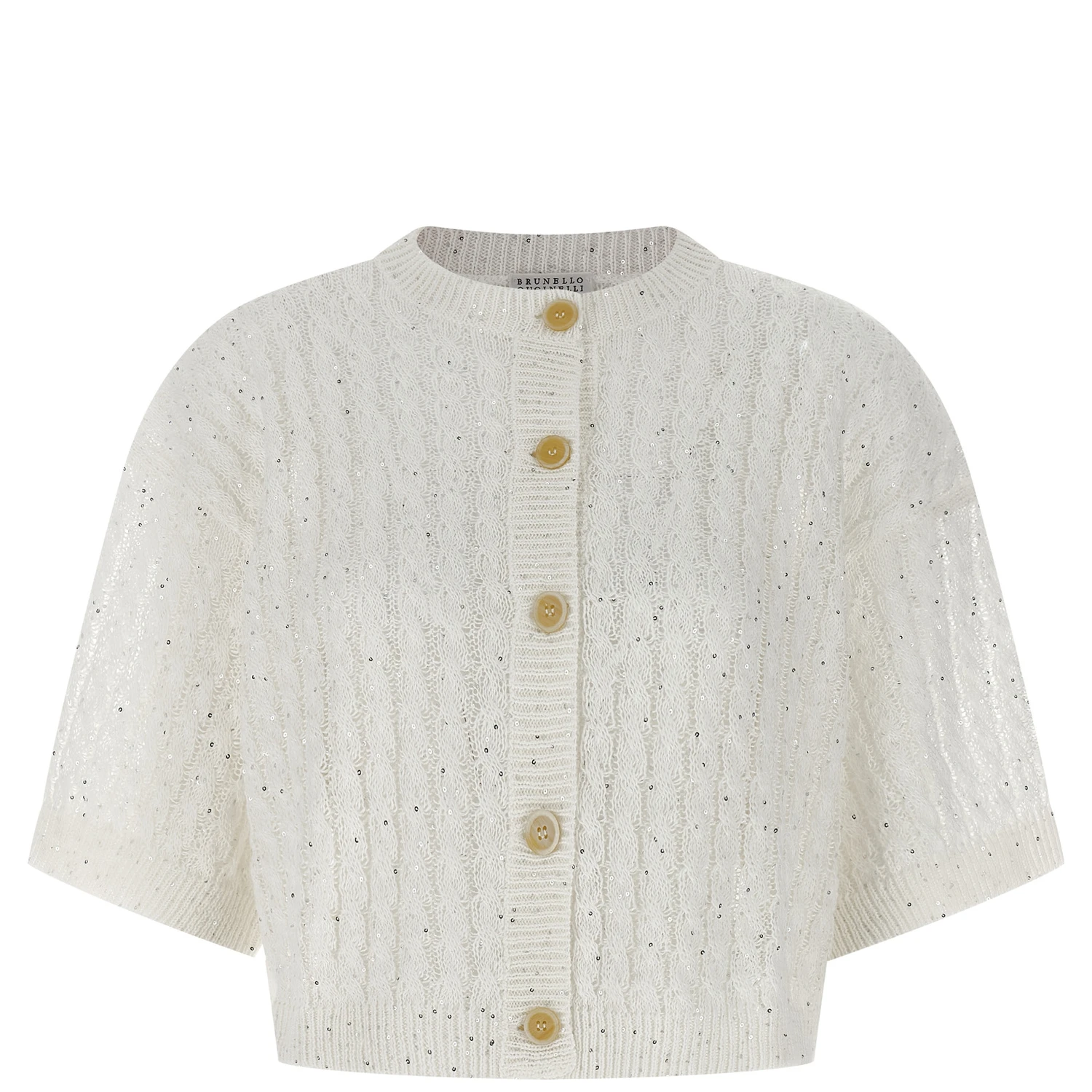 White Linen Cardigan