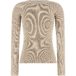 Beige Wool Cardigan