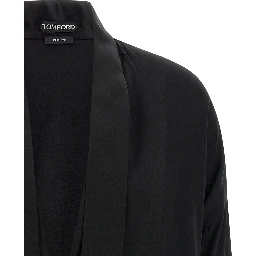 Black Silk Blouse