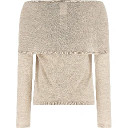 Beige Cashmere Cardigan