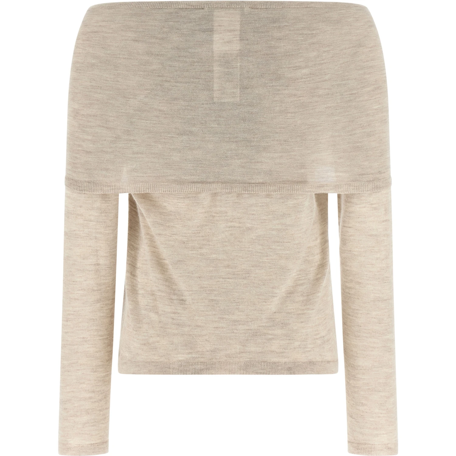 Beige Cashmere Cardigan