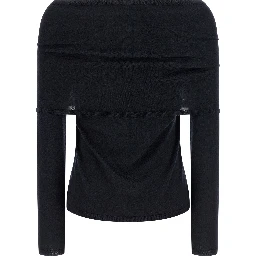 Blue Cashmere Cardigan
