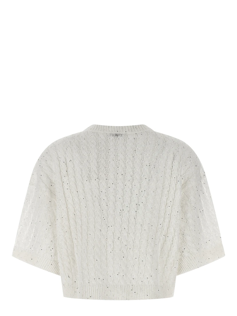 White Linen Cardigan