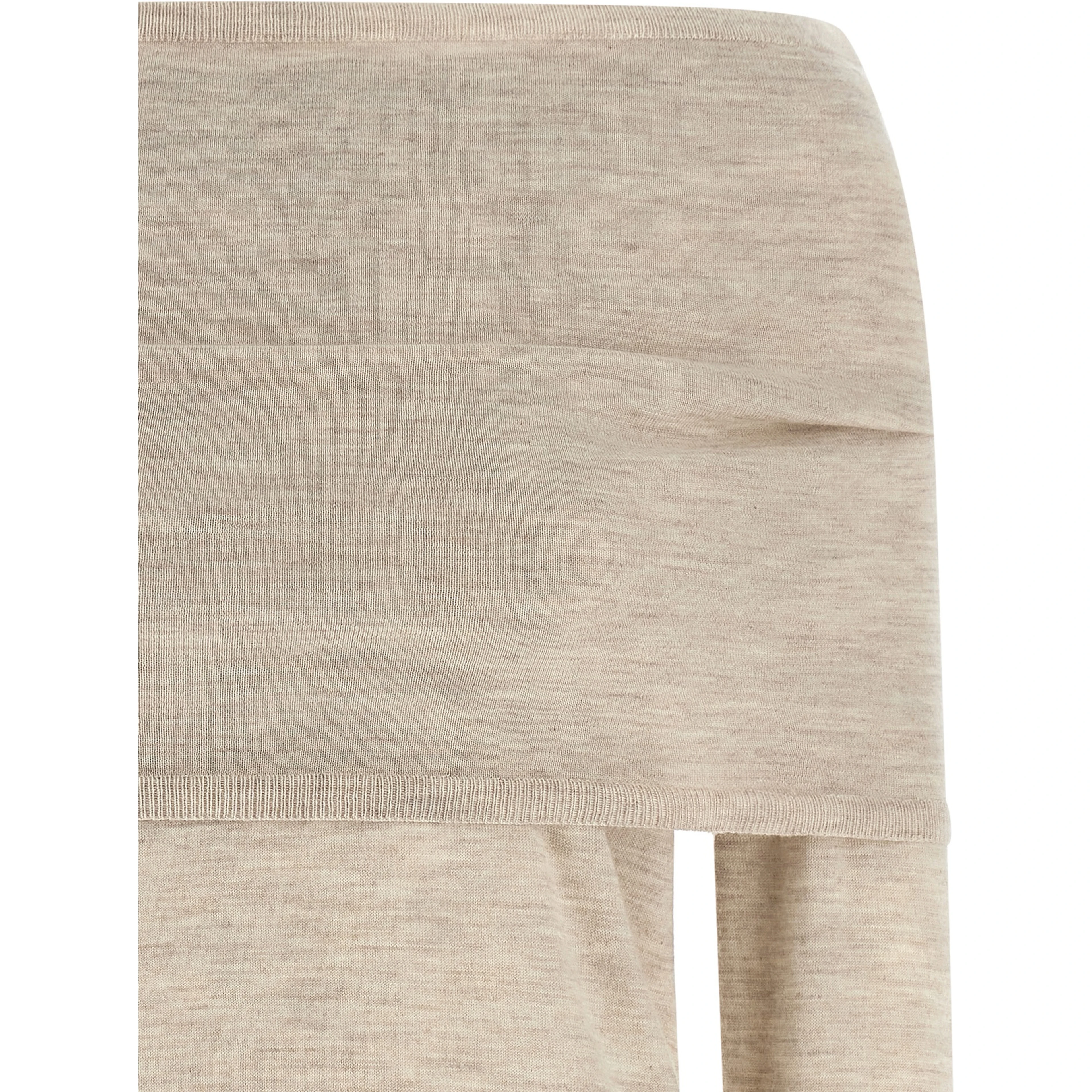 Beige Cashmere Cardigan