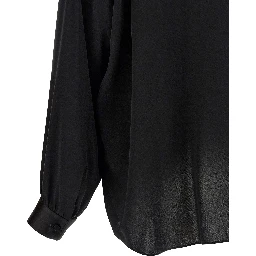 Black Silk Blouse