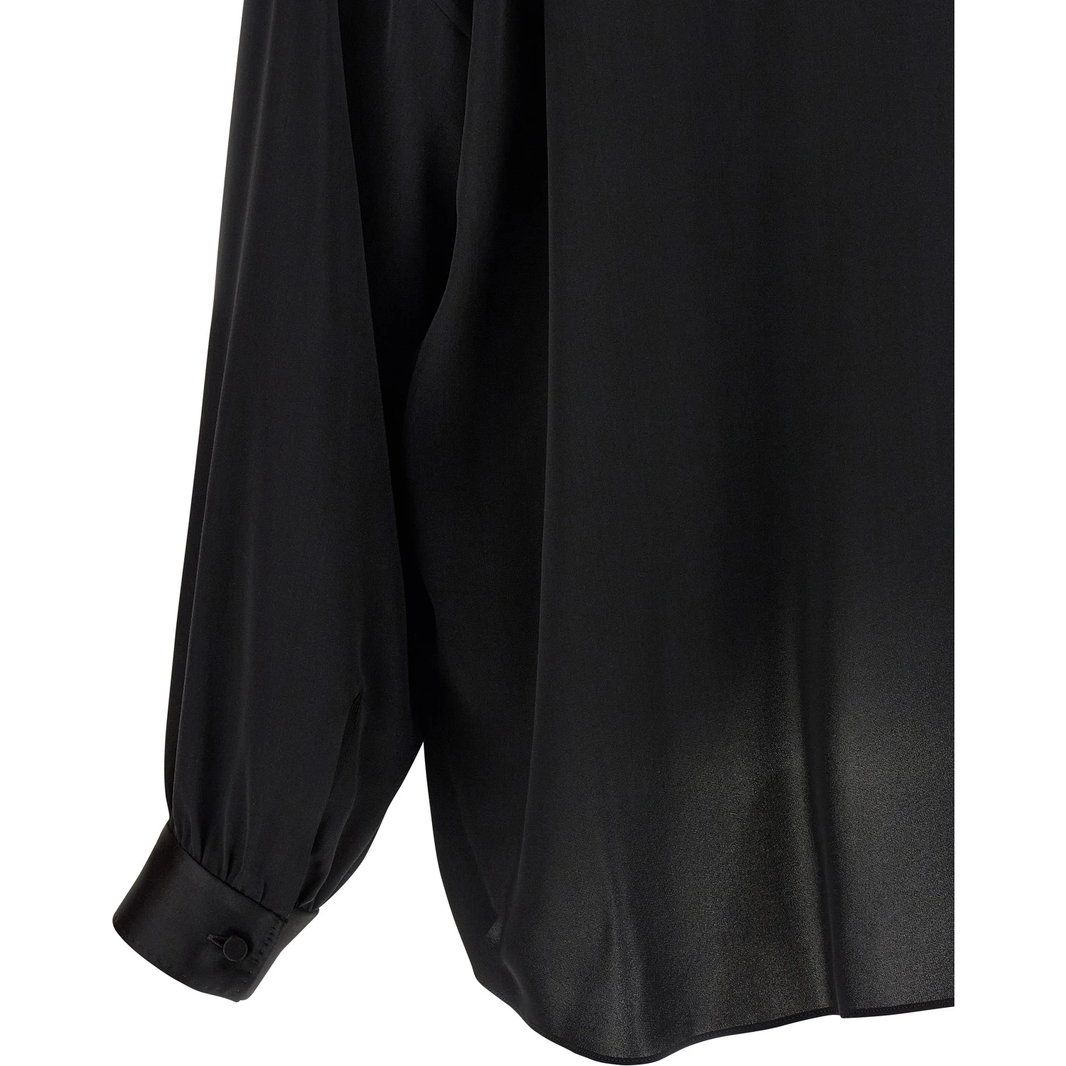 Black Silk Blouse