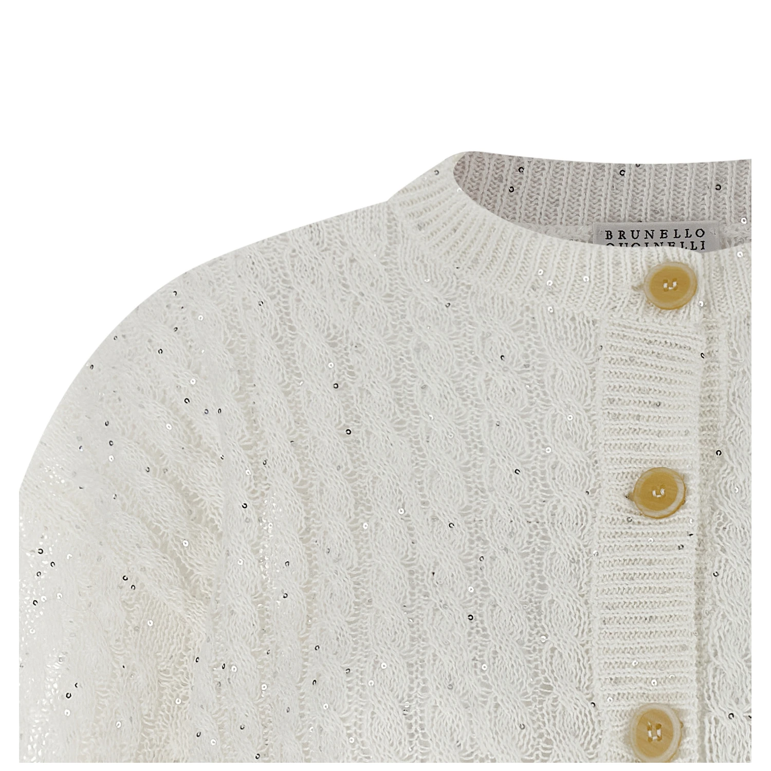 White Linen Cardigan