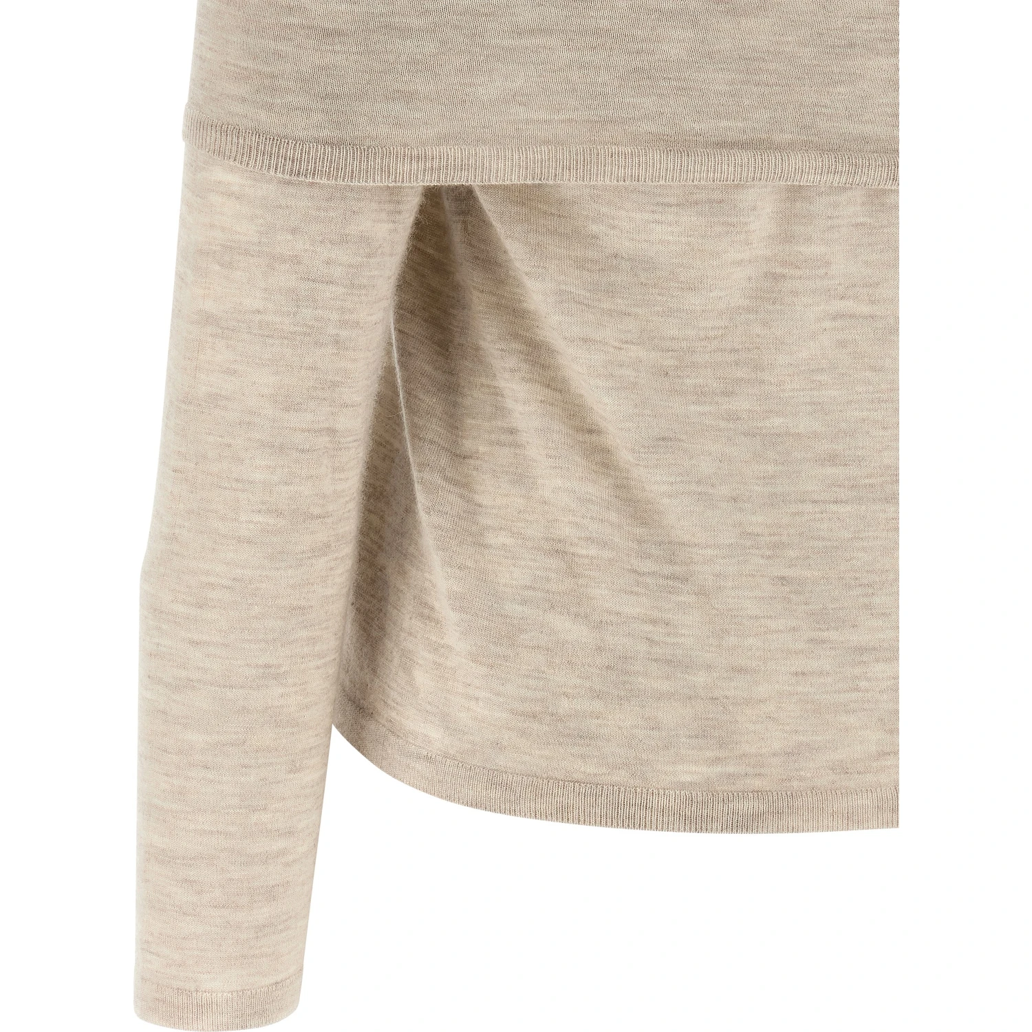 Beige Cashmere Cardigan