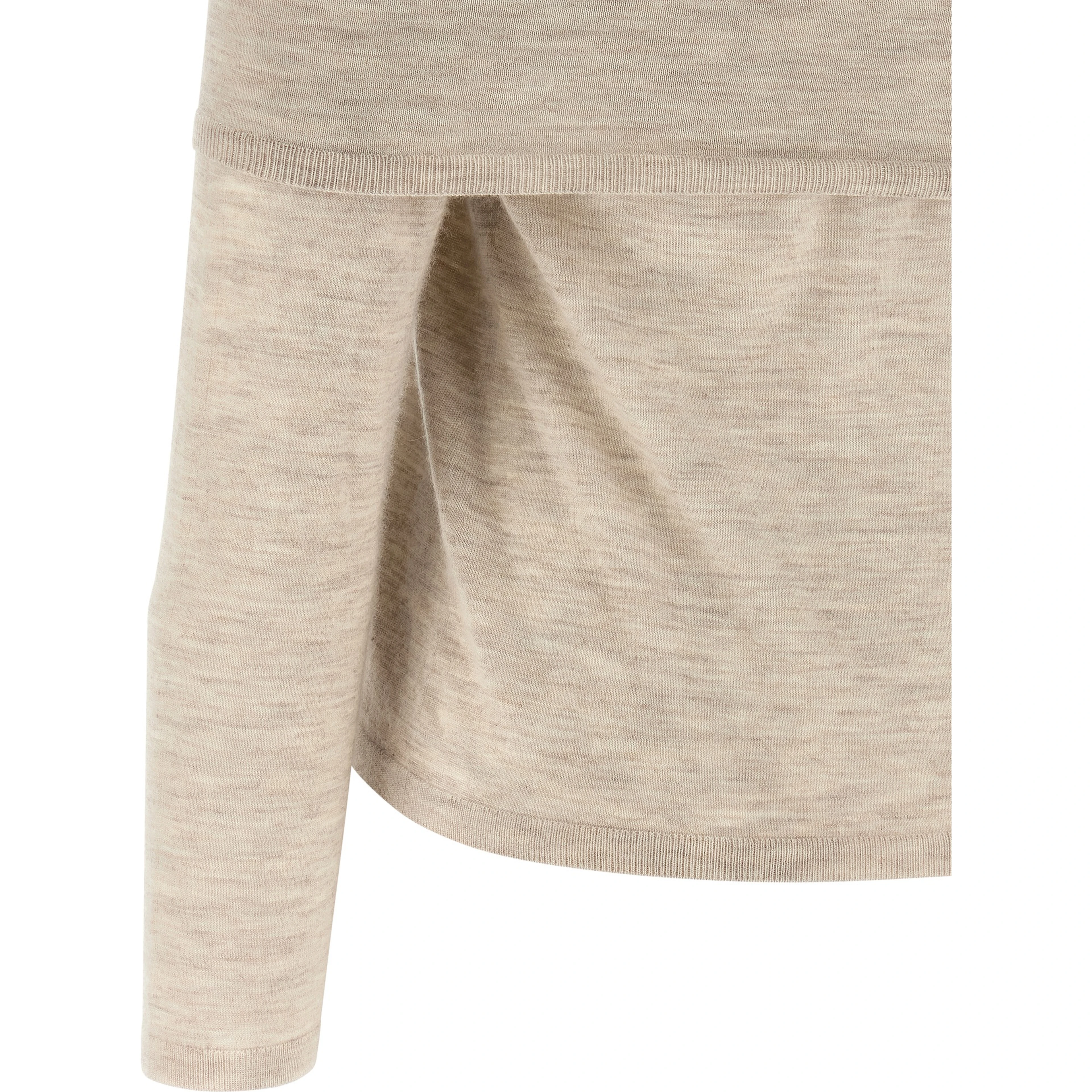 Beige Cashmere Cardigan