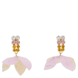Multicolor Brass Earrings