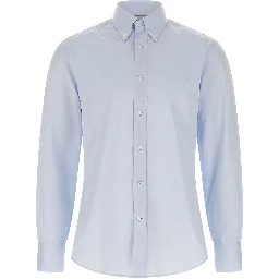 Blue Cotton Blouse