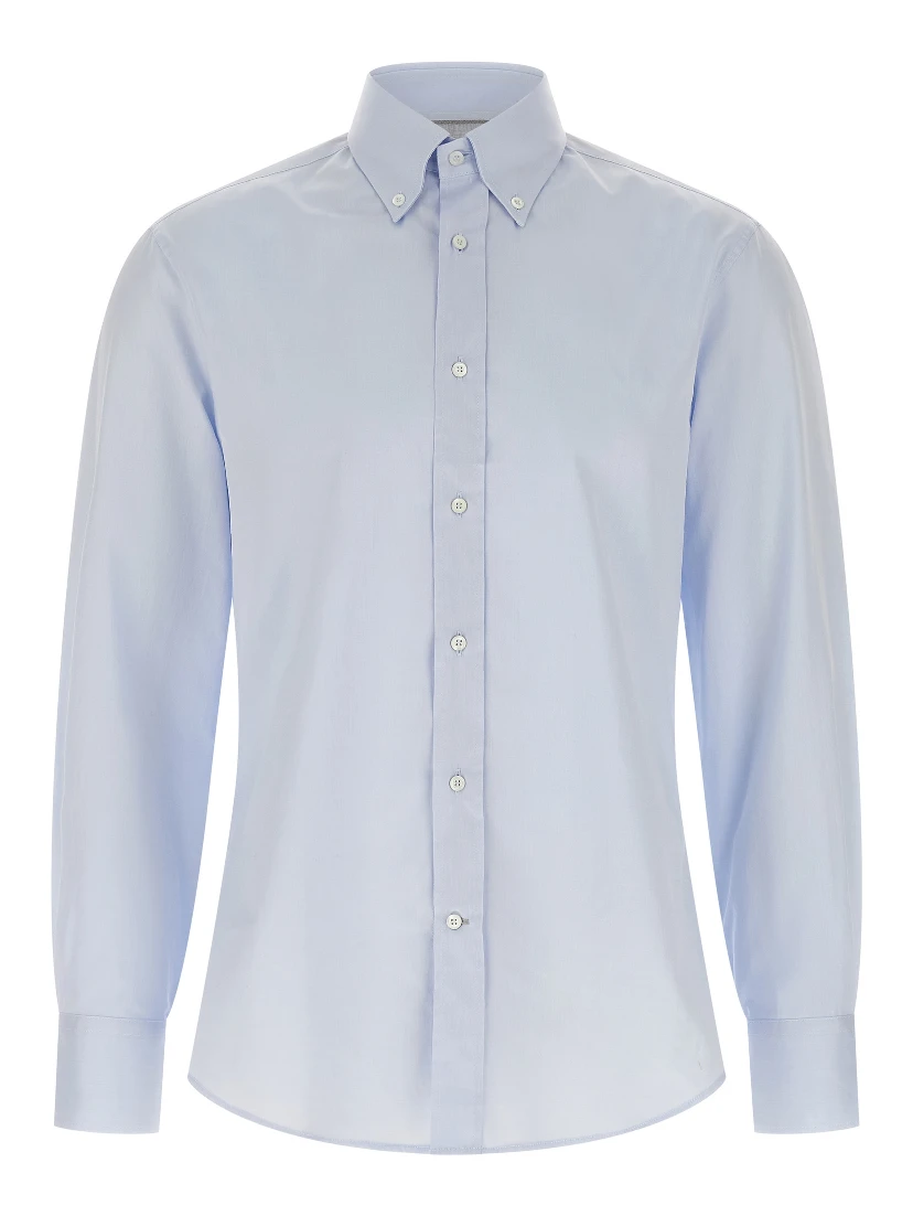Blue Cotton Blouse