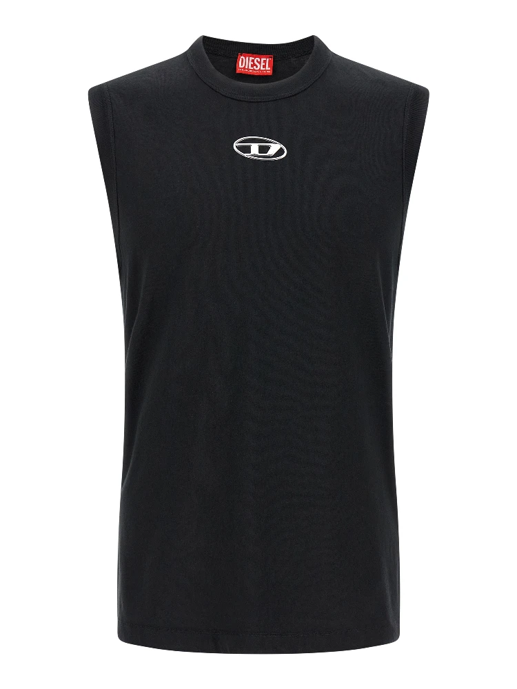 Black Cotton T-Shirt