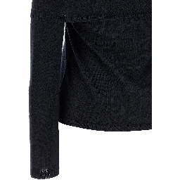 Blue Cashmere Cardigan