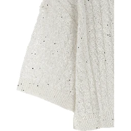 White Linen Cardigan