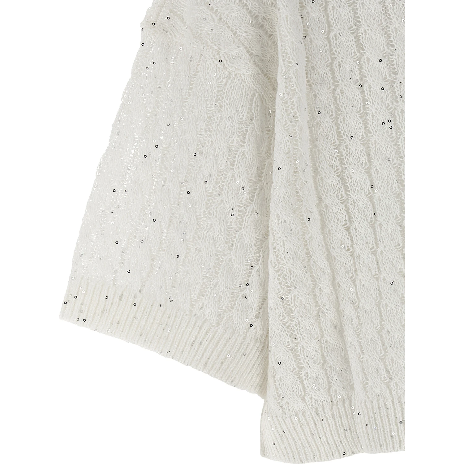 White Linen Cardigan