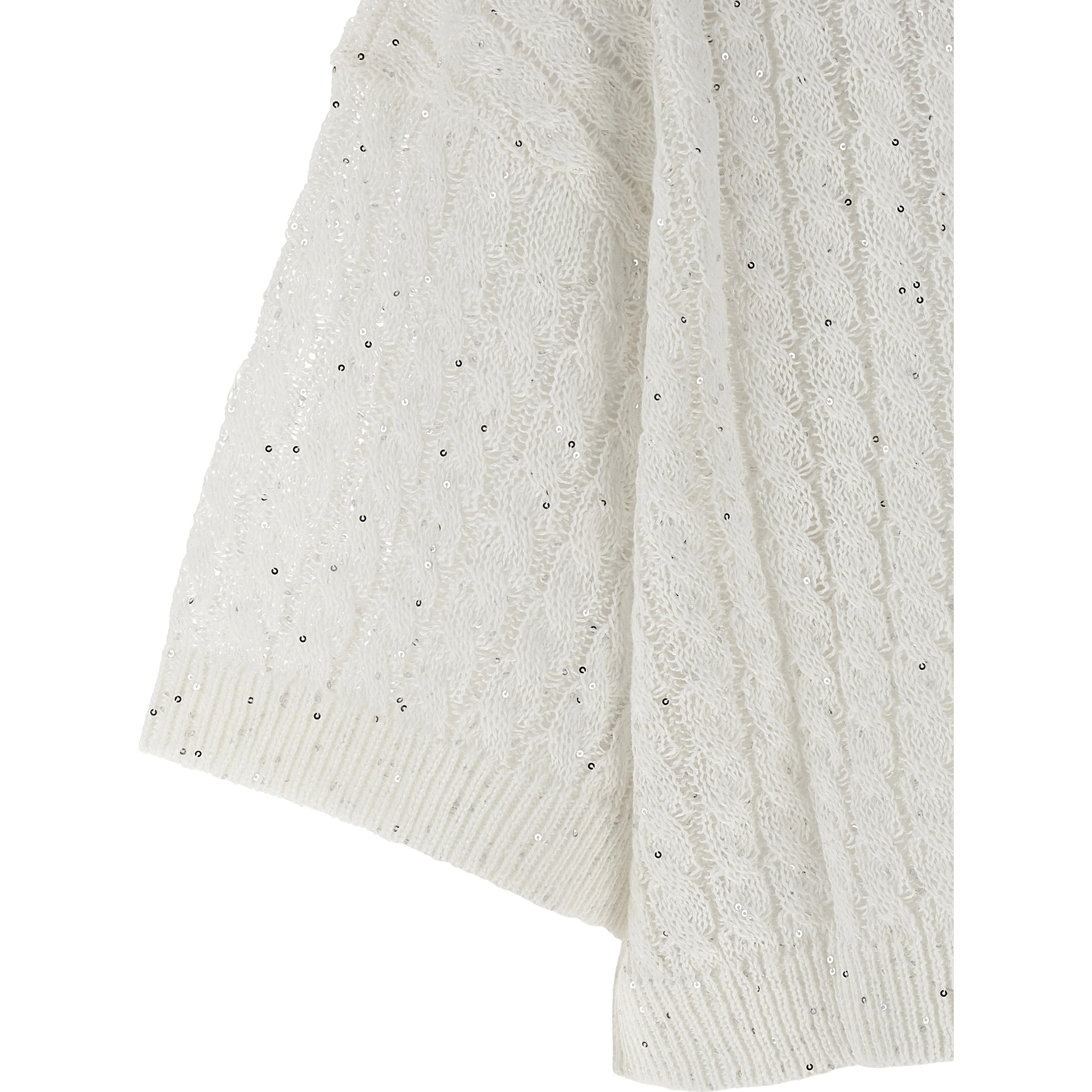 White Linen Cardigan
