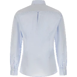 Blue Cotton Blouse