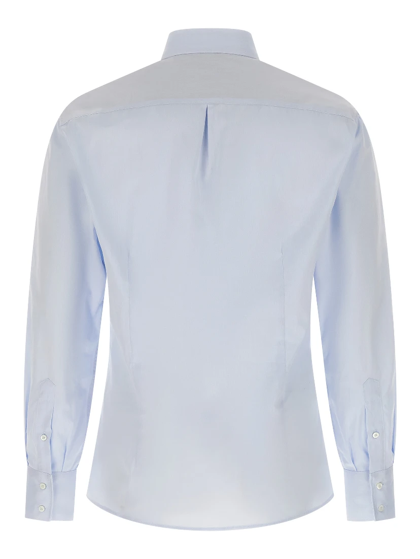 Blue Cotton Blouse