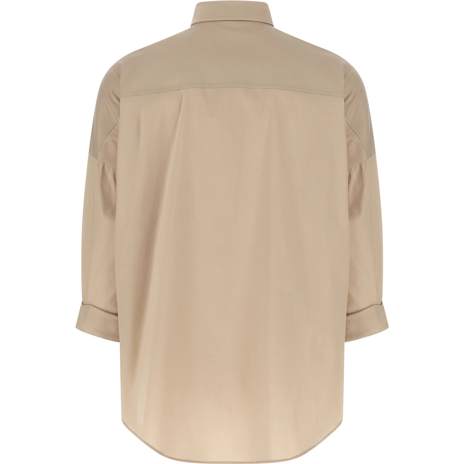 Beige Cotton Blouse