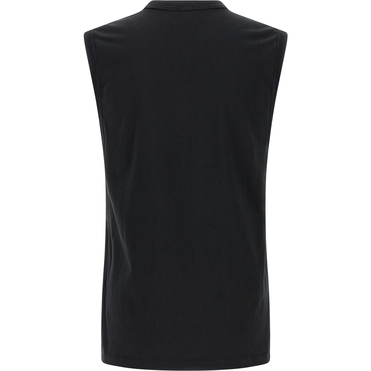 Black Cotton T-Shirt