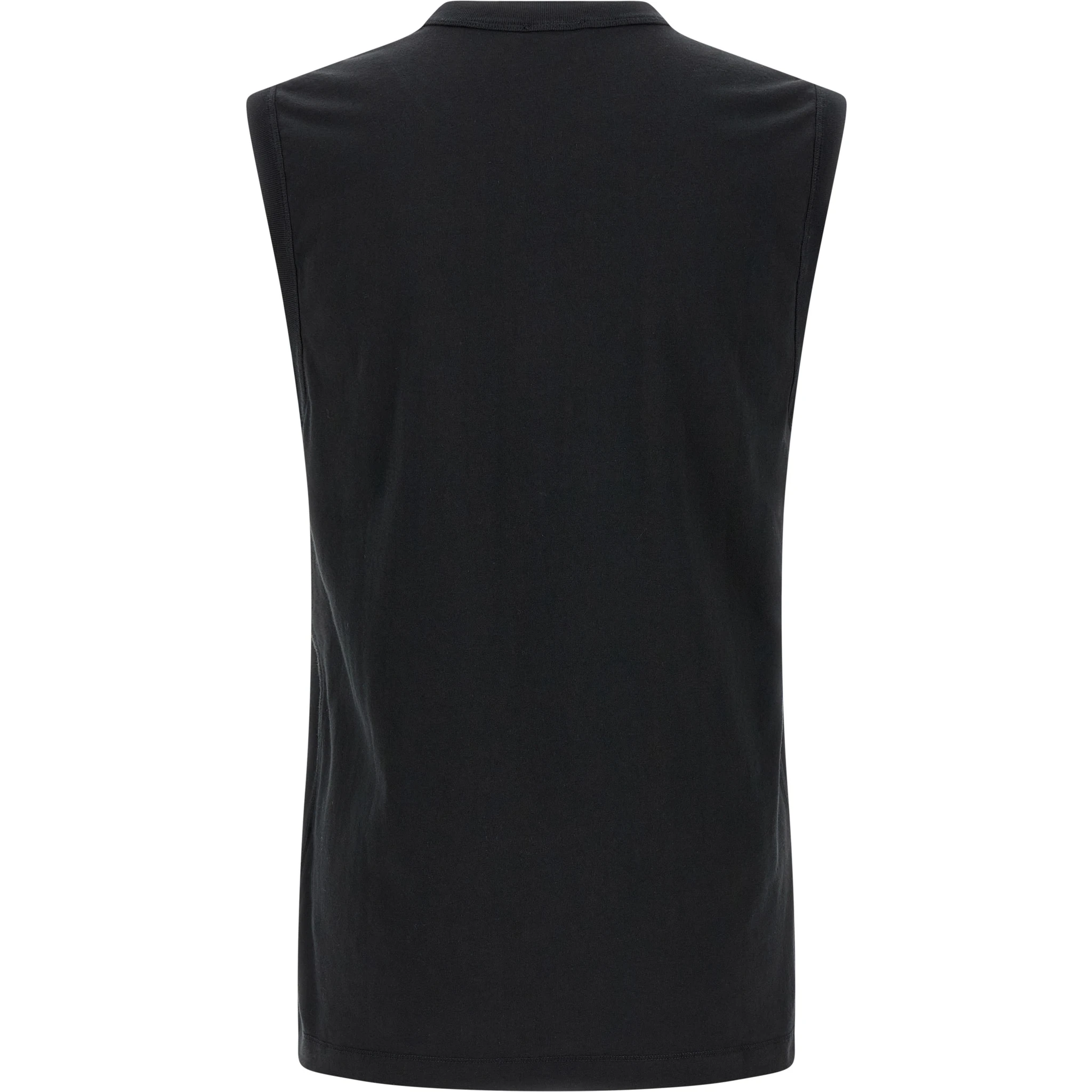 Black Cotton T-Shirt