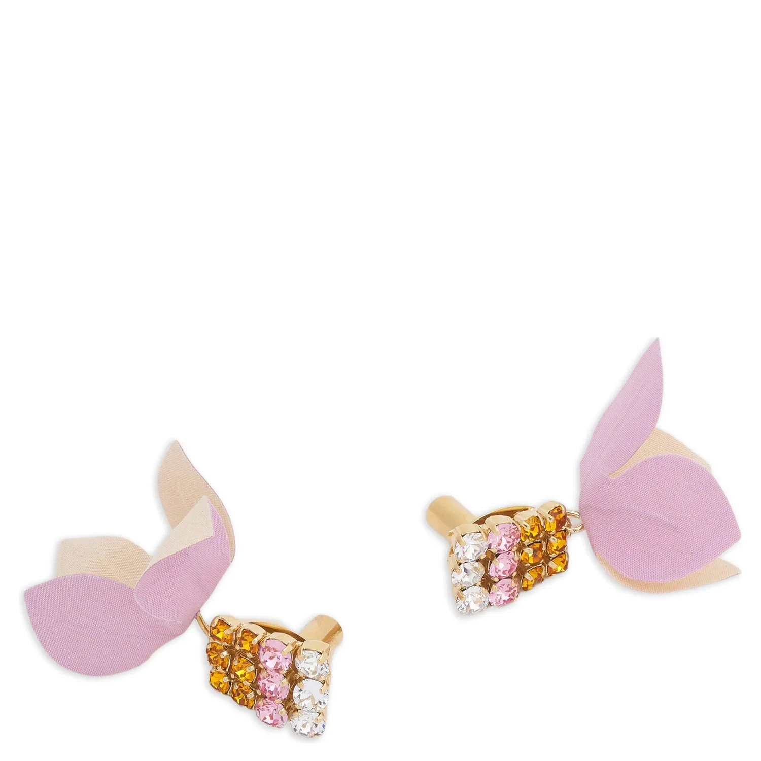 Multicolor Brass Earrings