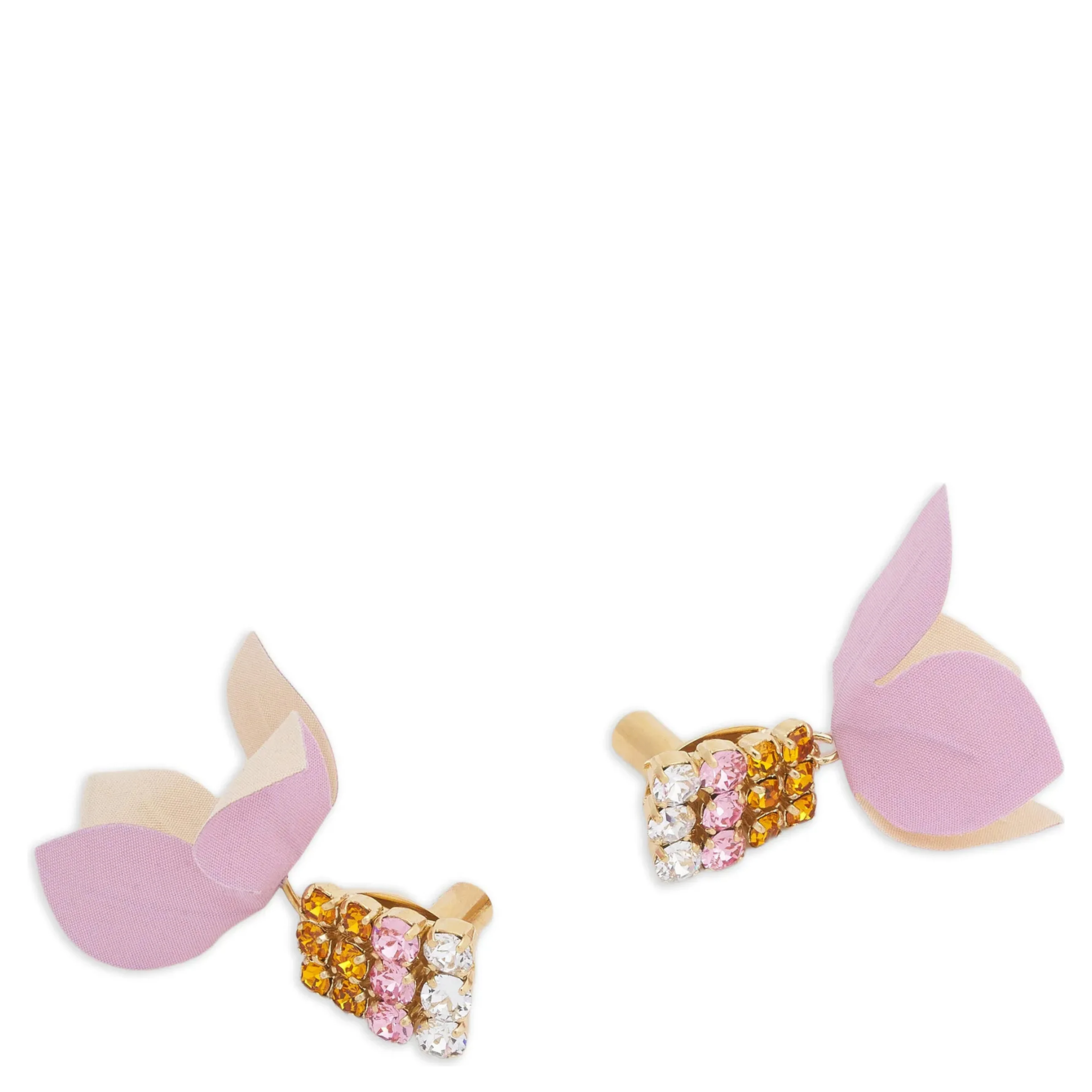 Multicolor Brass Earrings