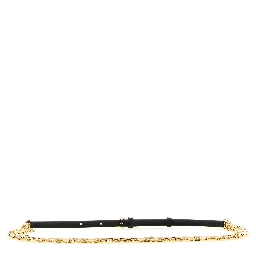 Gold Cowhide Belt