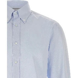Blue Cotton Blouse