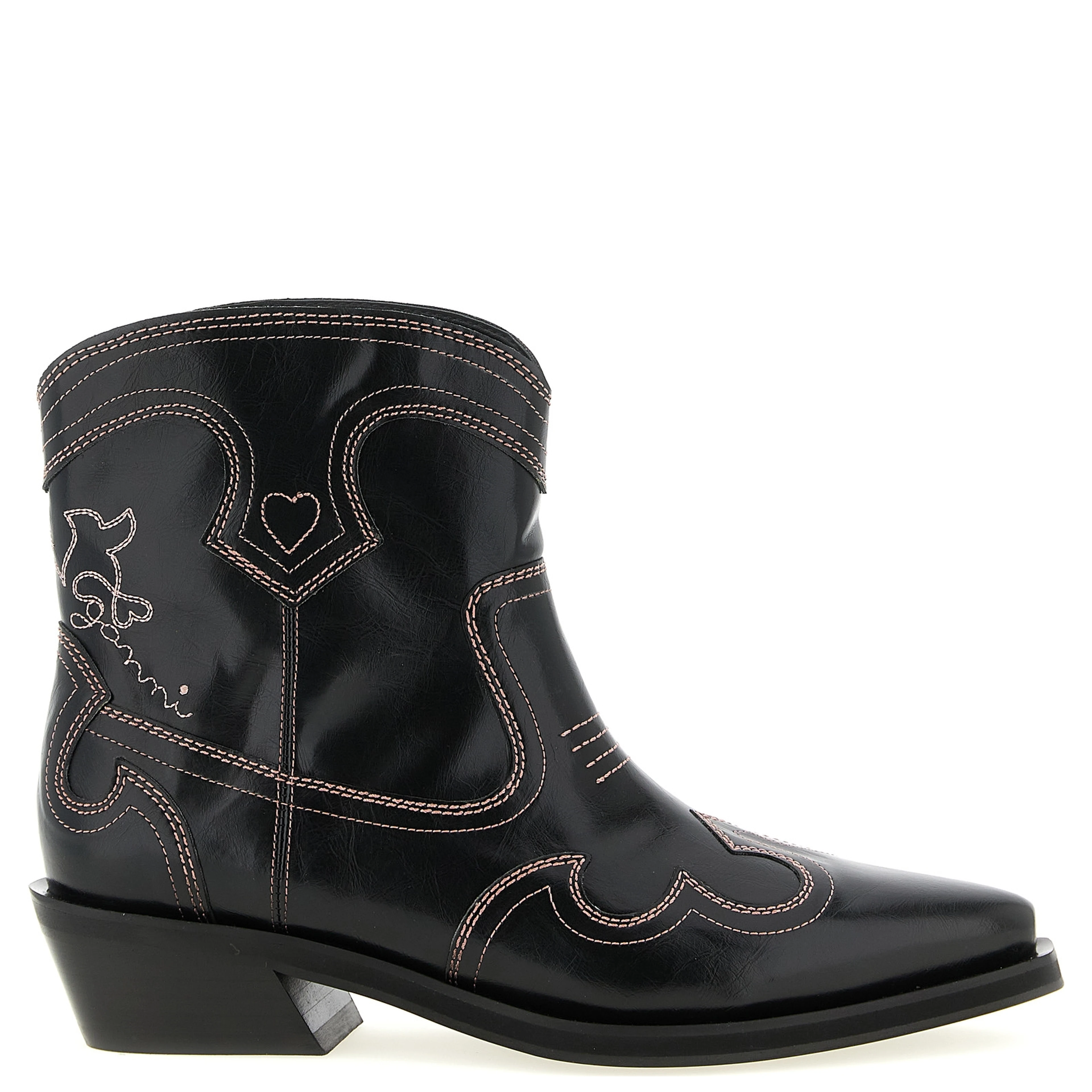 Black Polyethylene Chelsea Boots