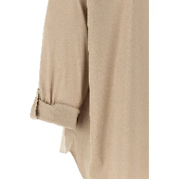 Beige Cotton Blouse