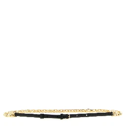 Gold Cowhide Belt