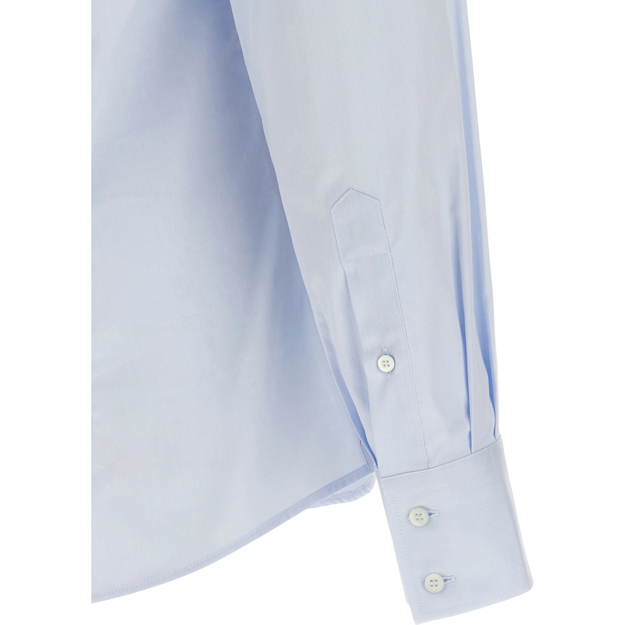 Blue Cotton Blouse
