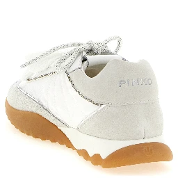 White Calfskin Athletic Sneakers