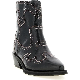 Black Polyethylene Chelsea Boots
