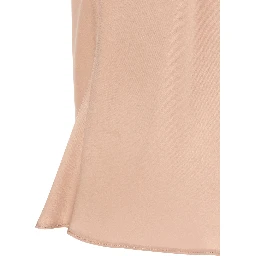 Multicolor Acetate Sleeveles T-Shirt