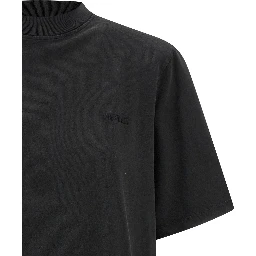 Black Cotton T-Shirt