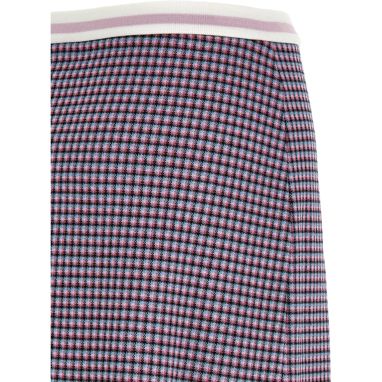 Purple Viscose Long Skirt