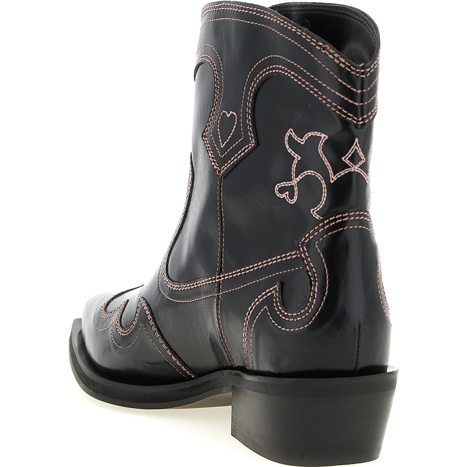 Black Polyethylene Chelsea Boots