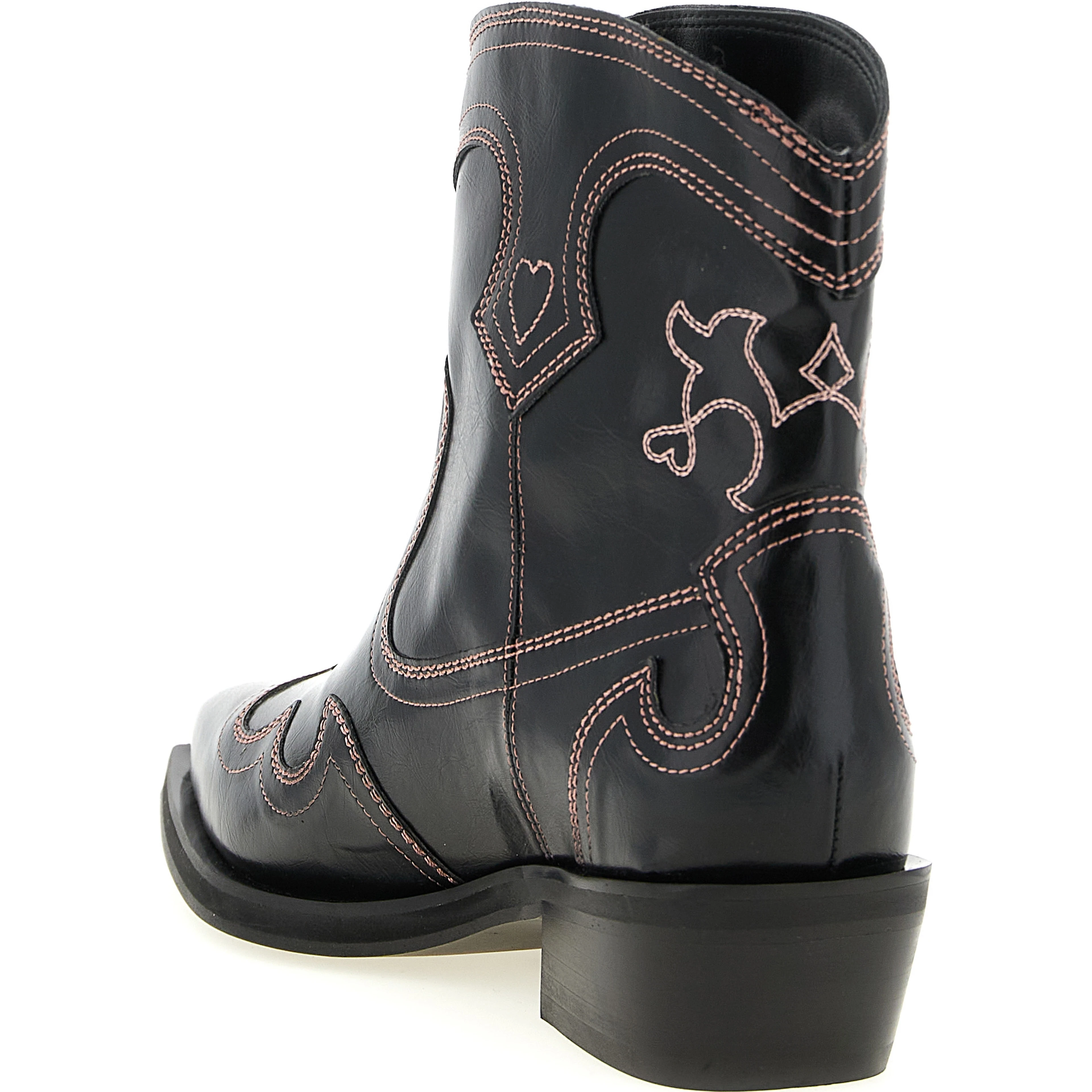 Black Polyethylene Chelsea Boots