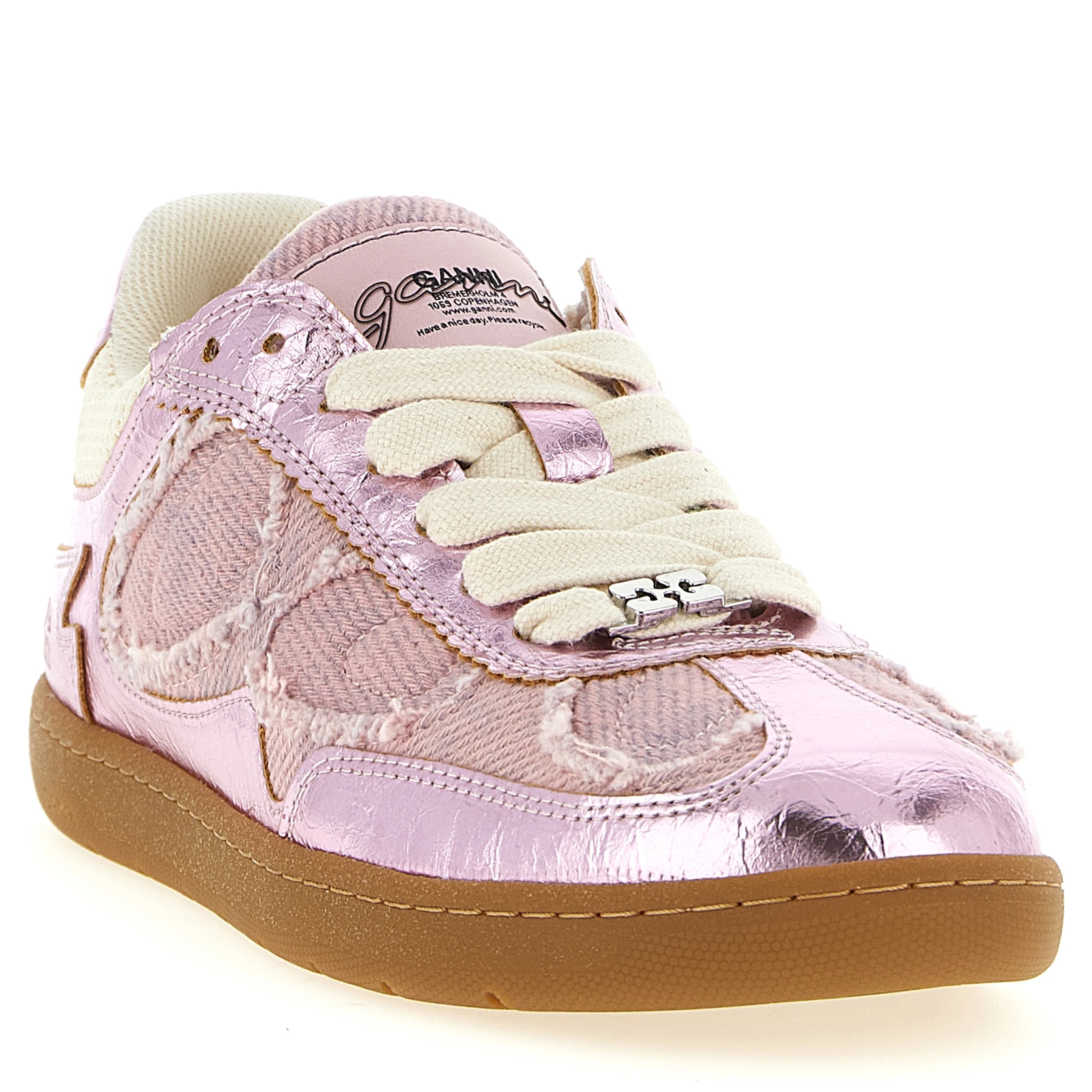Multicolor Polyethylene Low Top Sneakers