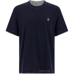 Blue Cotton T-Shirt
