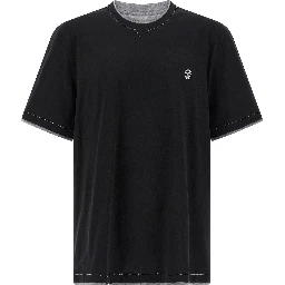 Black Cotton T-Shirt
