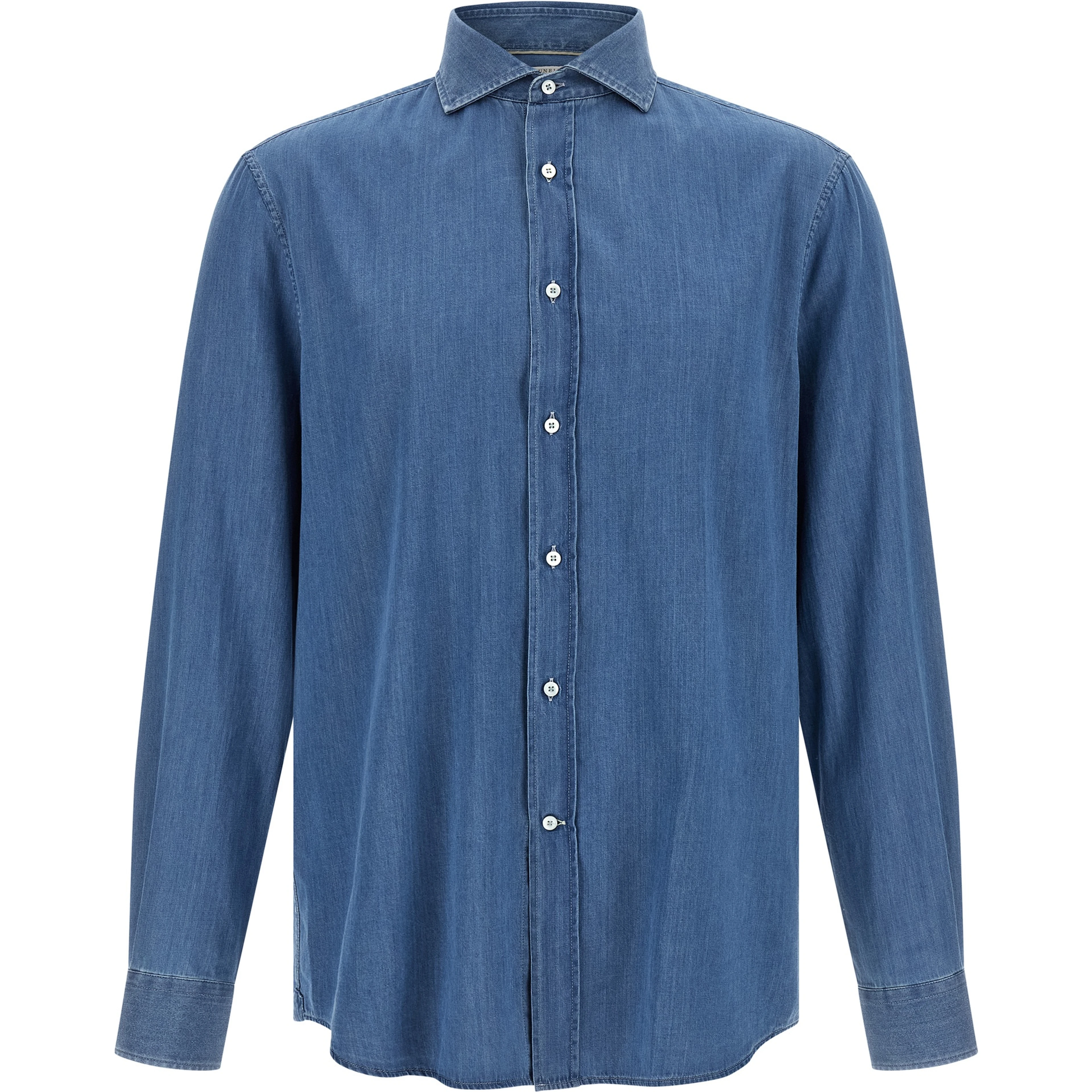 Blue Cotton Blouse