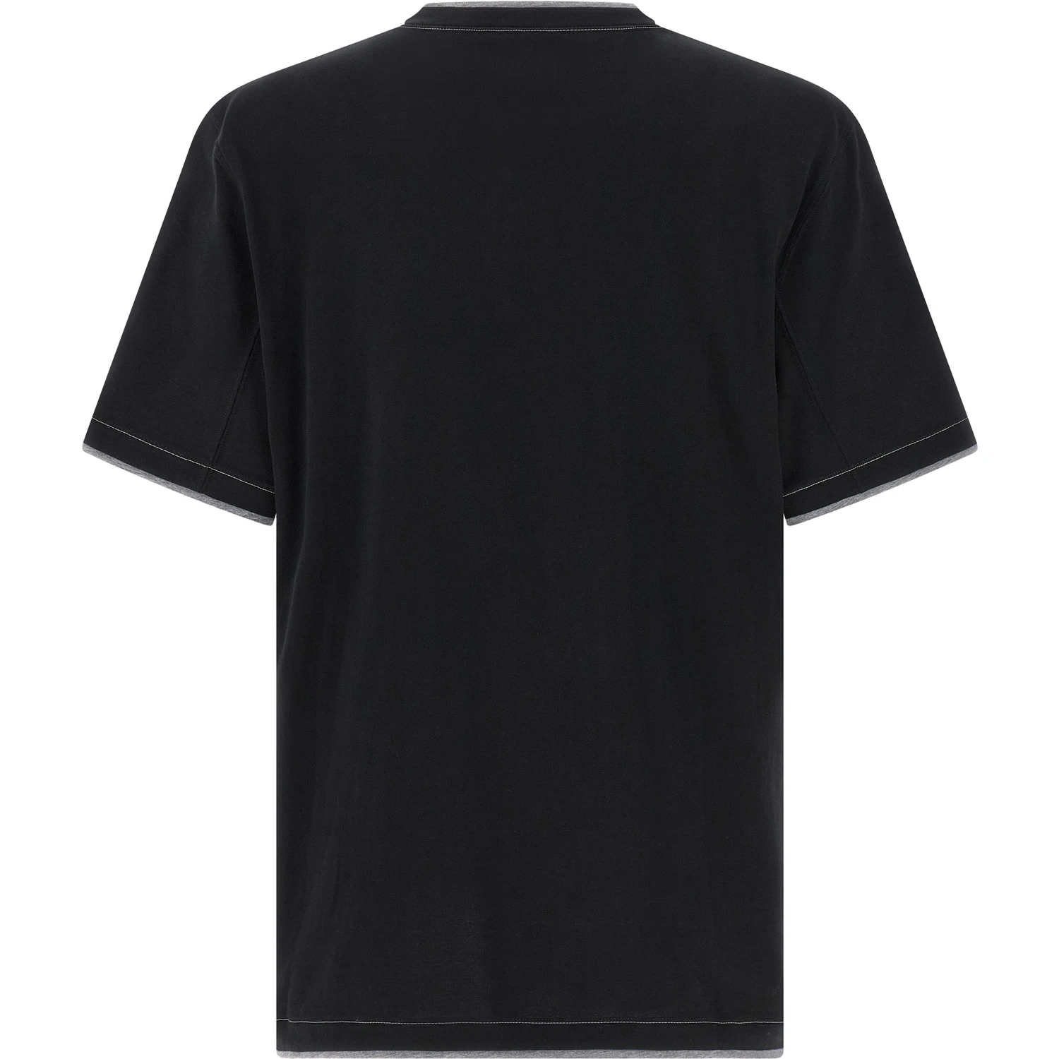 Black Cotton T-Shirt