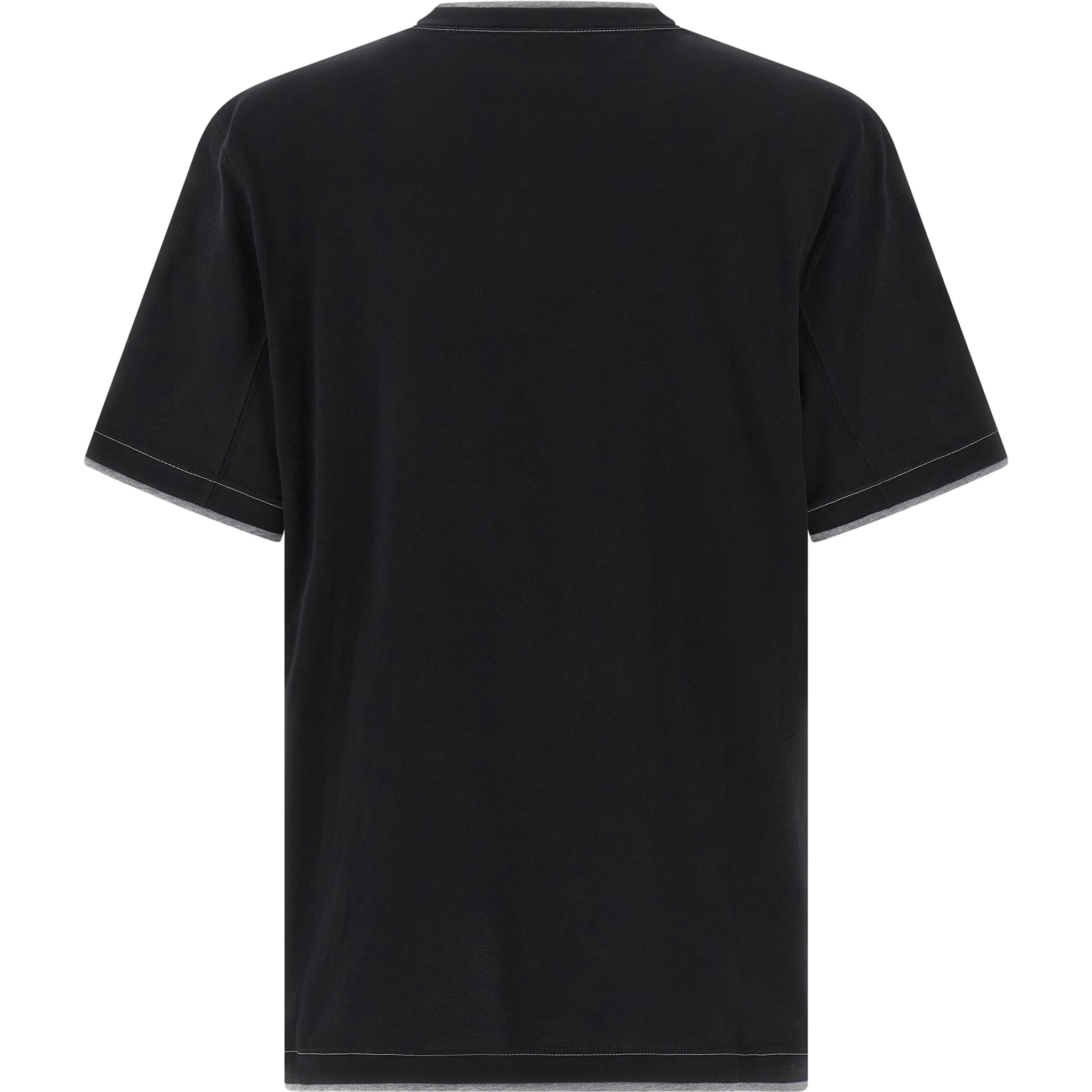 Black Cotton T-Shirt