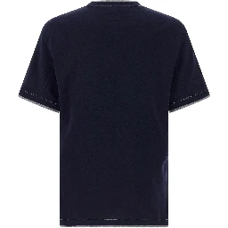 Blue Cotton T-Shirt
