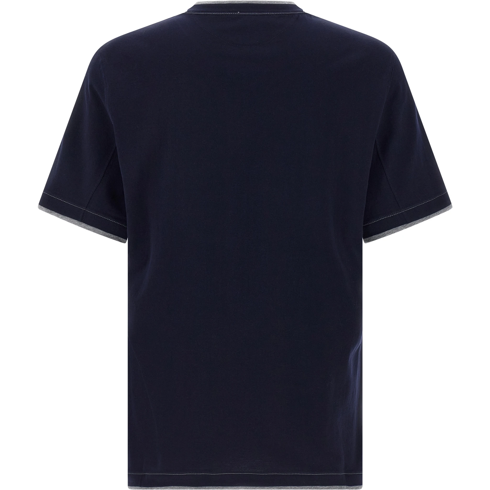 Blue Cotton T-Shirt